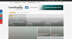 Desktop Screenshot of crowdfundingheadlines.com
